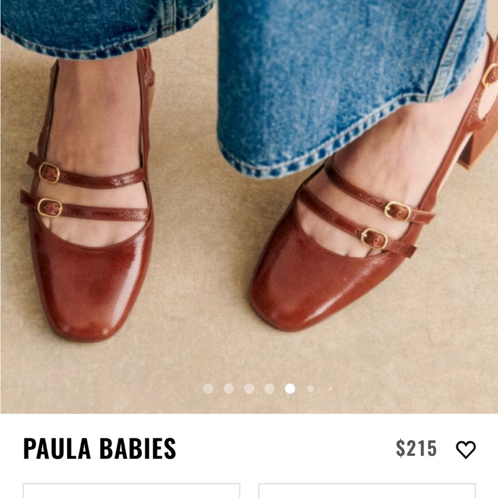 Sezane NWT Paula Babies Shoes